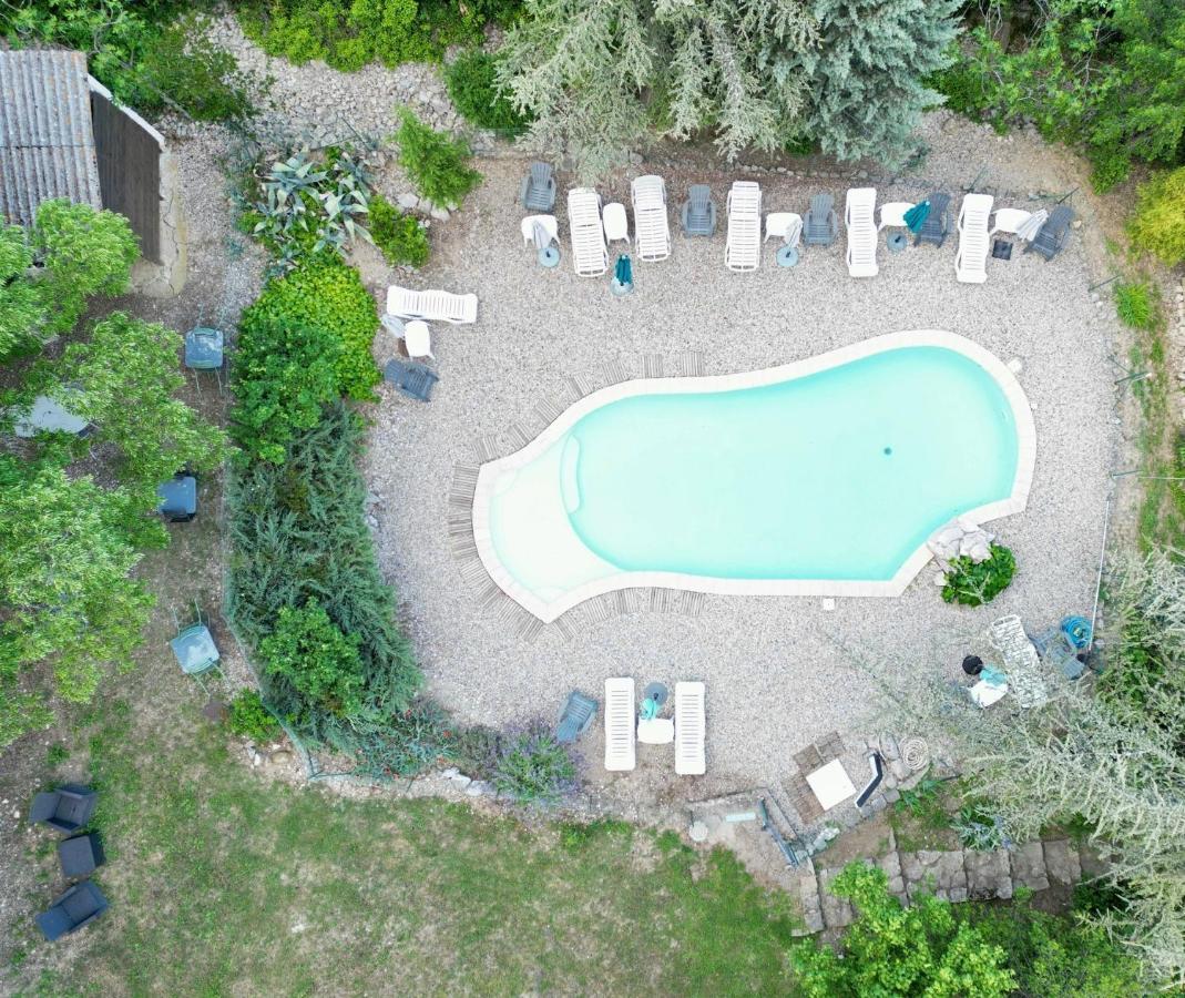 Chambres D'Hotes Les Clapas Chauzon エクステリア 写真